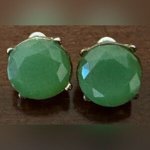 J.Crew Green Stud Earrings